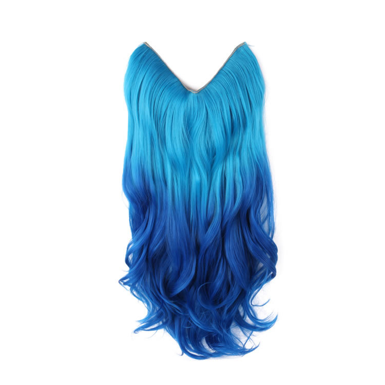 20 Light Blue To Dark Blue Ombre Color Flip In Secret