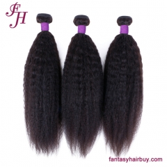 Best Sale Unprocessed Human Hair Bundle Kinky Straight Hair Weave