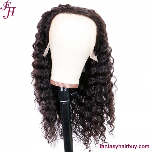 FH 13x4 HD Lace Frontal Wigs Loose deep Wave Human Hair Wig