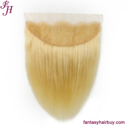 FH 613 Blonde Wet And Wavy Lace Front 13×4 Transparent Lace Frontal