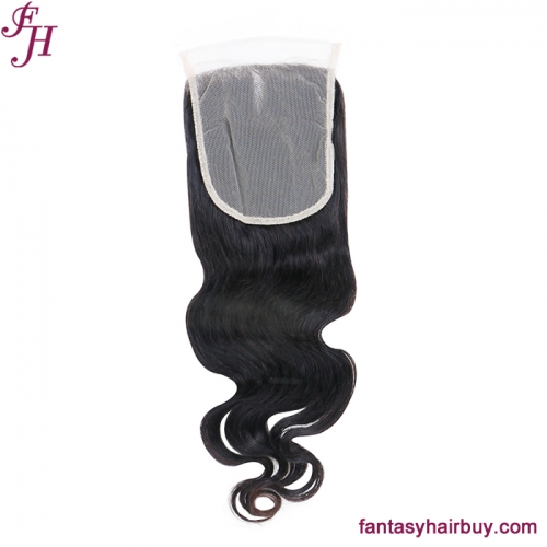 FH Virgin Body Wave Human Hair 5×5 Body Wave Transparent Lace Closure