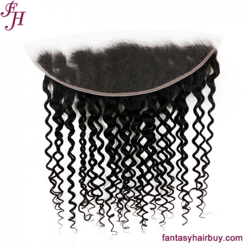 FH Peruvian Hair 13x4 Curly Lace Front Deep Curly HD Lace Frontal
